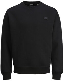 Jack & Jones Jwhclassic twill sweat crew neck Zwart - L