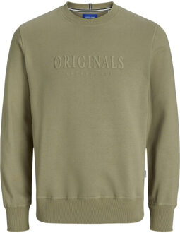 Jack & Jones Jwhfrederiksberg sweat crew neck Grijs - XL