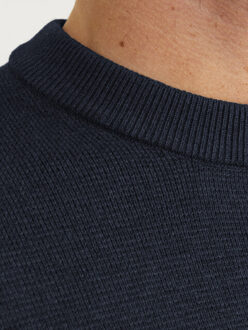 Jack & Jones Jwhmilano stitch crew neck Blauw