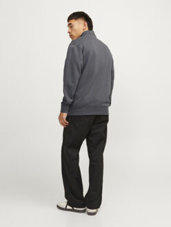 Jack & Jones Jwhvesterbro sweat quarter zip hn Grijs - XL