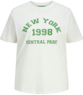 Jack & Jones Jxmerle reg ss tee jrs - maat M Wit