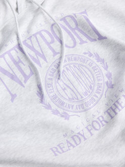 Jack & Jones Jxmerle rlx short hood swt Wit - XS