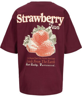 Jack & Jones Jxsandra loose ss tee jrs - maat M Veelkleurig