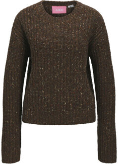 Jack & Jones Jxskyla crew neck knit Bruin - M
