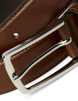 Jack & Jones leren riem cognac Bruin - 105