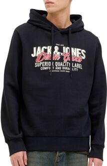 Jack & Jones Logo Hoodie Heren - M