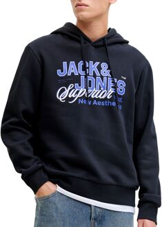 Jack & Jones Logo Hoodie Heren - M