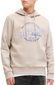 Jack & Jones Logo Hoodie Heren - S