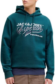 Jack & Jones Logo Hoodie Heren - XXL
