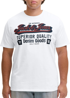 Jack & Jones Logo Shirt Heren (plussize) - 3XL