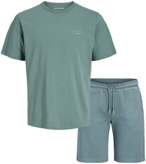 Jack & Jones Logo Shirt & Short Heren