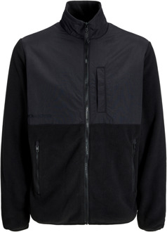 Jack & Jones Marvin fleece jacket Zwart