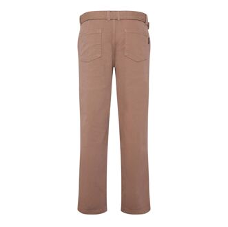 Jack & Jones Men's Jack and Jones Karl Ridge Belted Chinos in Beige - 27W/32L