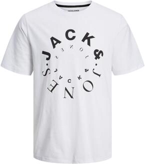 Jack & Jones Men's Jack and Jones Warrior S 5 Pack T-Shirts in Multi colour - maat S Veelkleurig