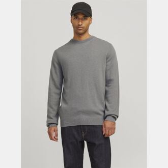 Jack & Jones Men's Jack Jones Brooks Crewneck Sweatshirt in Grey Grijs - 2XL