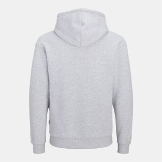 Jack & Jones Men's Jack Jones Plus Size Bradley Hoodie in Grey Grijs - 3XL