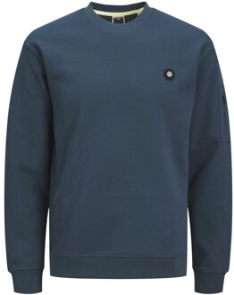 Jack & Jones Midnight Navy Sweatshirt Jack & Jones , Blue , Heren - Xl,L,M,S