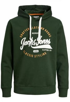 Jack & Jones Mikk sweat hood Groen