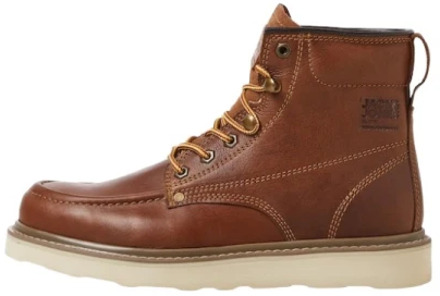 Jack & Jones Moc Leren Laars Jack & Jones , Brown , Heren - 41 Eu,44 Eu,40 Eu,42 Eu,43 EU