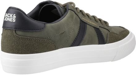 Jack & Jones Morden Special Polyurethaan Heren Olijf Nacht Trainers - maat