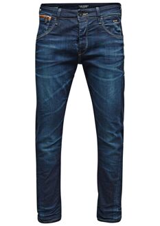 Jack & Jones Nick Lab Dirty Age Jeans | Werkjeans Denim Blauw - W31/L32