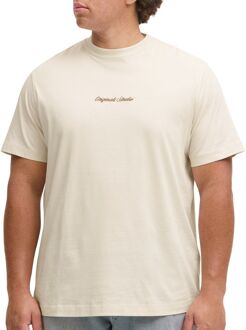 Jack & Jones Norrebro Embroidered Crew T-shirt Heren (plussize) - 2XL
