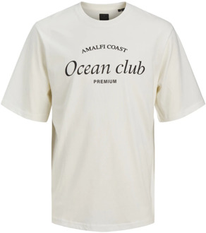 Jack & Jones Ocean Club Front Print T-shirt Jack & Jones , White , Heren - 2Xl,Xl,L,M,S