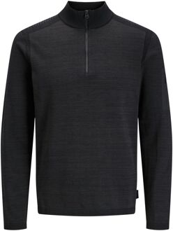 Jack & Jones Omace Knit Half Zip Sweater Heren - L