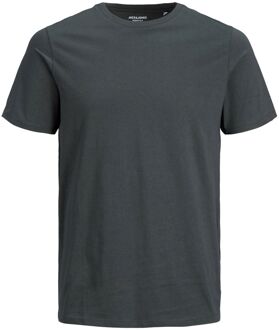 Jack & Jones Organic Basic SS Crew Shirt Heren grijs - XL