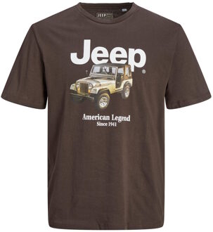 Jack & Jones overhemd Bruin