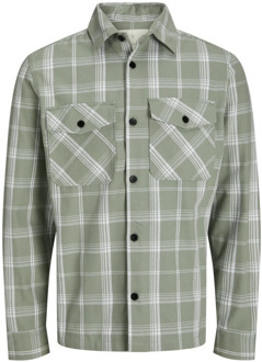 Jack & Jones Overhemd Roy Spring Check Groen heren - L,XXL,XL,M
