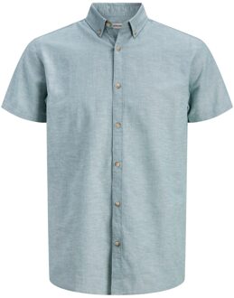 Jack & Jones Overhemden Summer Korte Mouw Groen - XL