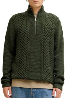 Jack & Jones Paul Knit Half Zip Sweater Heren - XXL
