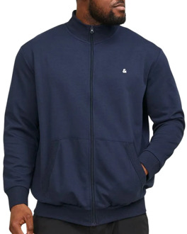 Jack & Jones Paulos Vest Heren (plussize) donkerblauw - 4XL