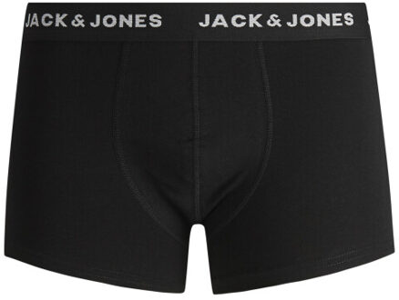Jack & Jones Plus size heren boxershorts trunks jacbasic 7-pack Zwart - 7XL
