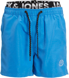 Jack & Jones Plus size zwemshorts heren jpstfiji dubbele waistband blauw Licht blauw - 42