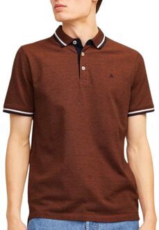 Jack & Jones Polo Paulo Bruin heren - L,M,S,XL