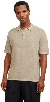 Jack & Jones Poloshirt - maat M Beige