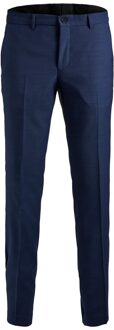 Jack & Jones PREMIUM slim fit pantalon blauw - 56