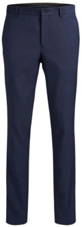 Jack & Jones PREMIUM slim fit pantalon donkerblauw - 52