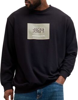 Jack & Jones Rain Crew Neck Sweater Heren (plussize) - 3XL