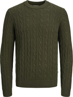 Jack & Jones Ross knit crew neck Groen - L