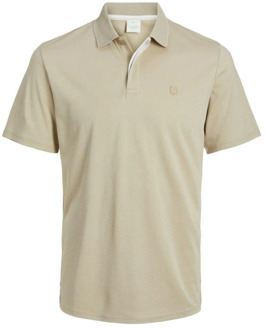 Jack & Jones Rye Polo Beige Jack & Jones , Beige , Heren - 2XL