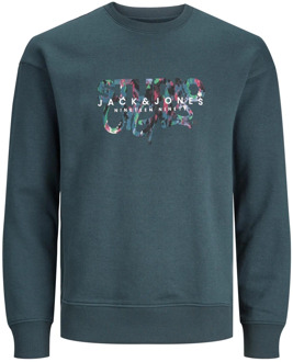 Jack & Jones Silverlake Sweatshirt Jack & Jones , Blue , Heren - 2Xl,Xl,M,S
