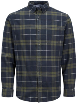 Jack & Jones Slim Fit Overhemd met knoopsluiting Jack & Jones , Multicolor , Heren - 2Xl,Xl,M