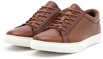 Jack & Jones Sneakers Jfw Galaxy Leer Bruin - EU 41