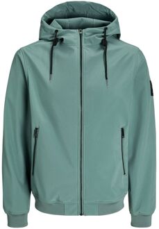 Jack & Jones Softshell Basic Hood Blauw heren - S,XXL,XL,L,M