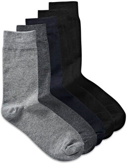 Jack & Jones sokken set van 5 paar antraciet Zwart - 40-46