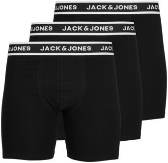 Jack & Jones Solid Boxershorts Heren Plussize (3-pack) - 4XL