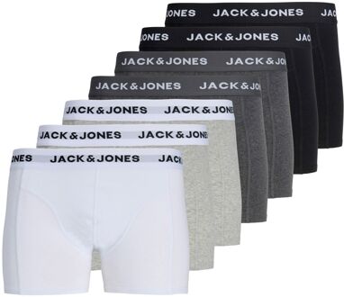 Jack & Jones Solid Trunk Boxershorts Heren (7-pack) - XL